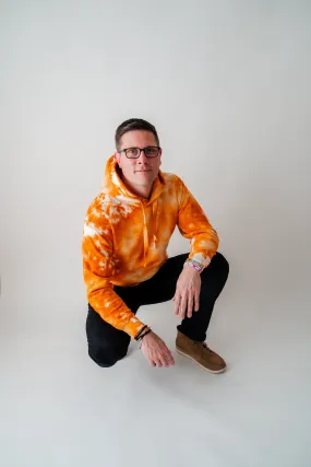 Adult Tie-Dye Pullover Hoodie Sweatshirt