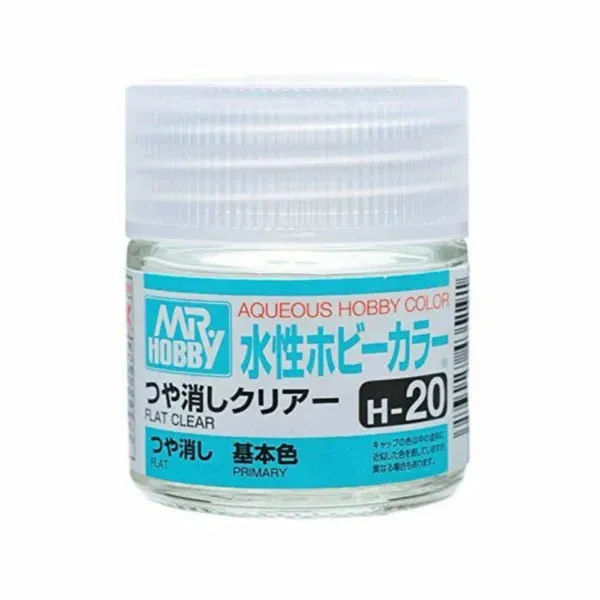Aqueous - H20 Flat Clear (Primary)