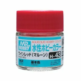 Aqueous - H43 Gloss Wine Red (Primary)