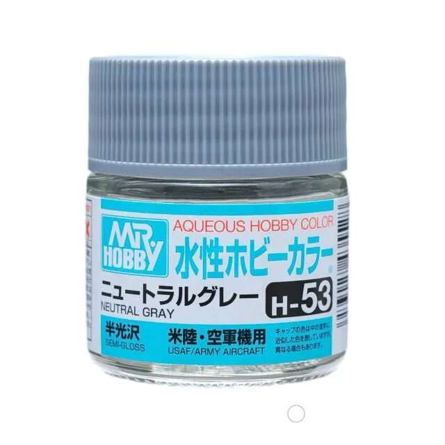 Aqueous - H53 Semi-Gloss Neutral Gray (Usaf/Army Aircraft)