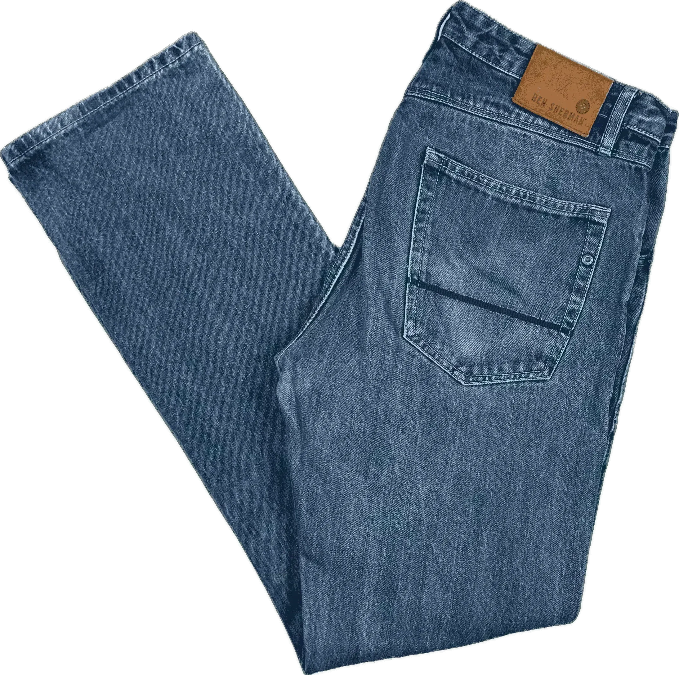 Ben Sherman Mens 'Hampstead' Tapered Jeans- Size 34/34