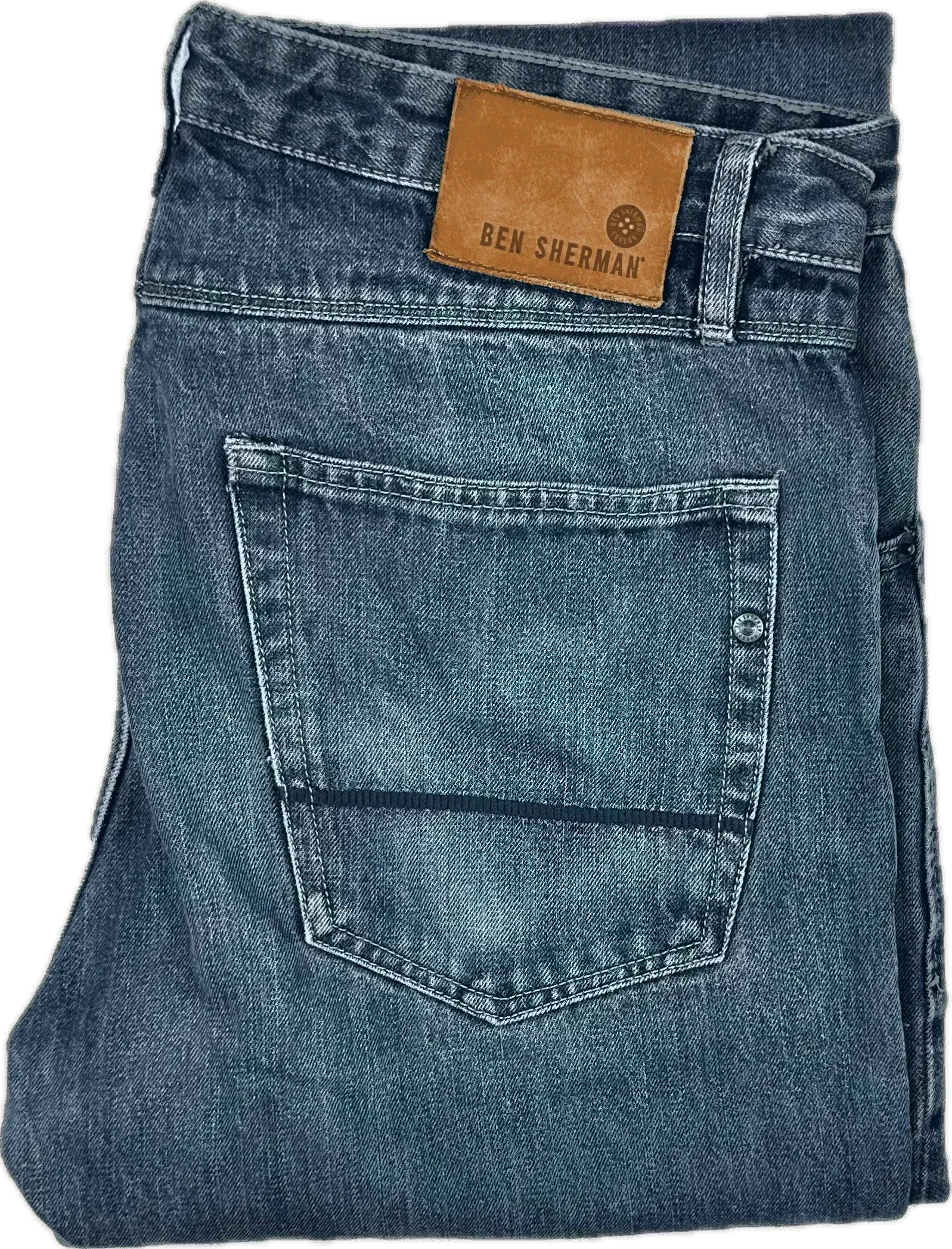 Ben Sherman Mens 'Hampstead' Tapered Jeans- Size 34/34