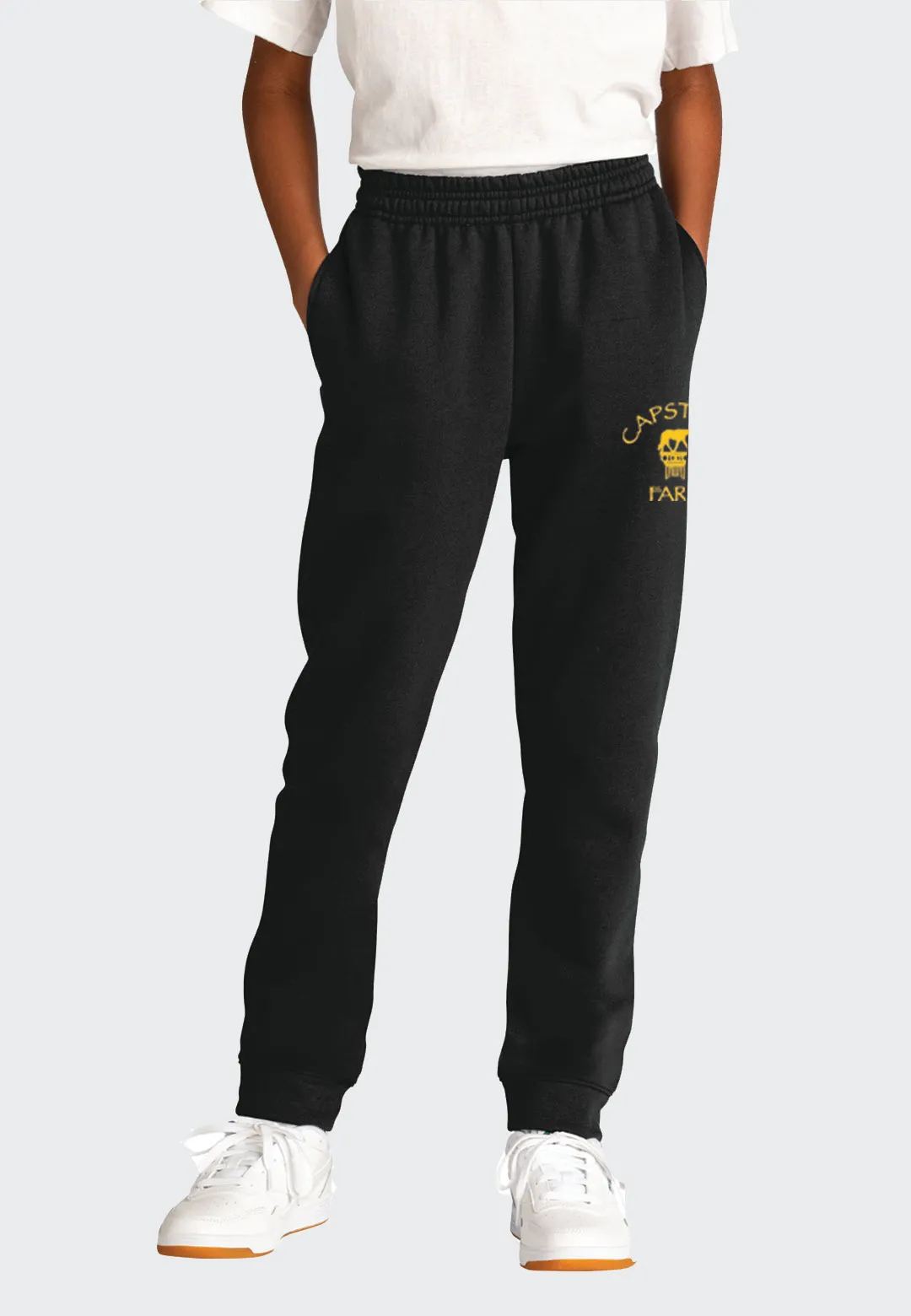 Capstone Farm Port & Company  Youth Core Fleece Jogger