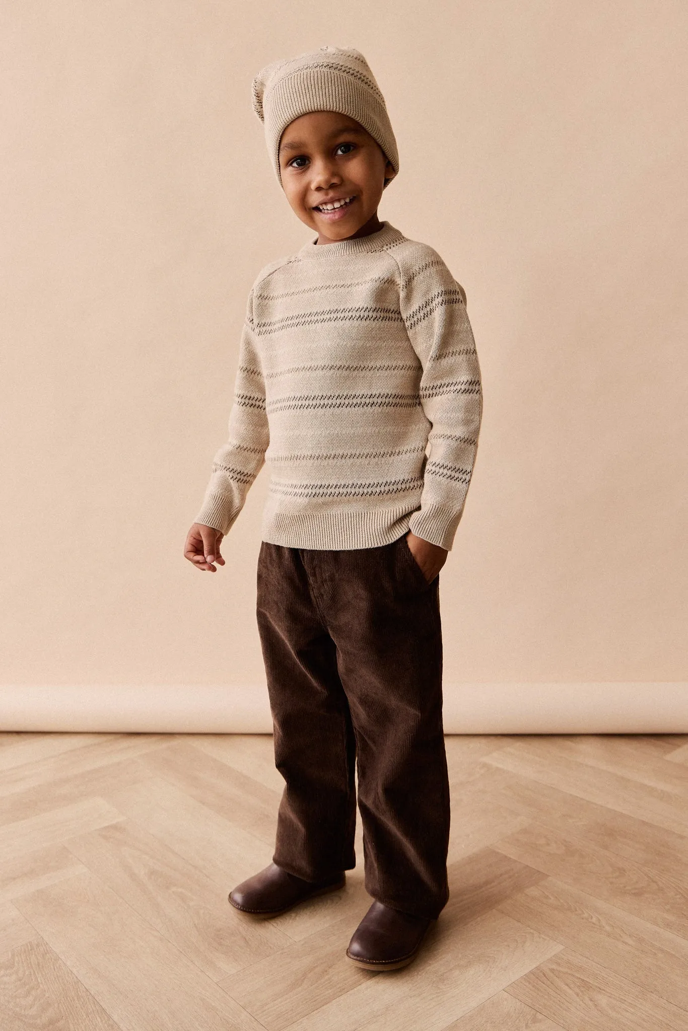 Cedric Knit Jumper - Cedric Stripe