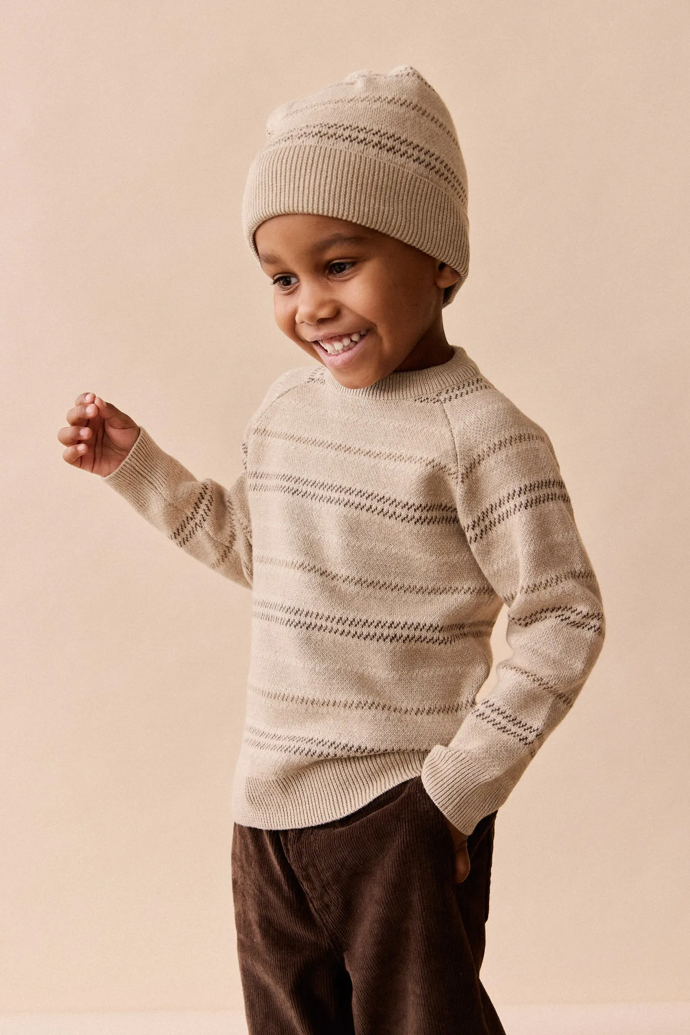 Cedric Knit Jumper - Cedric Stripe