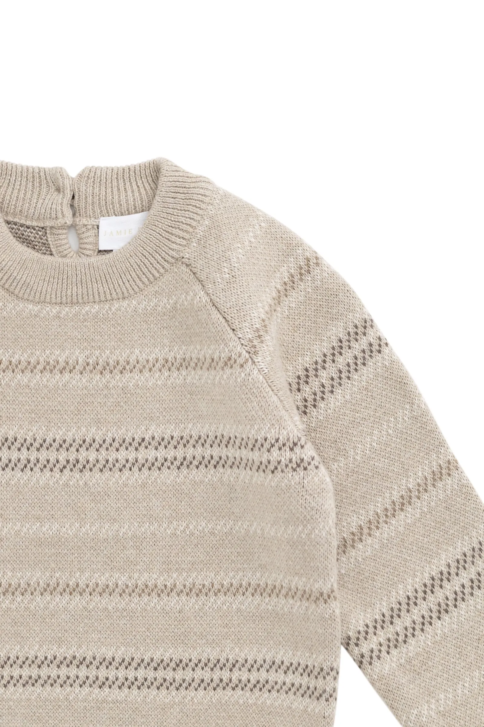 Cedric Knit Jumper - Cedric Stripe
