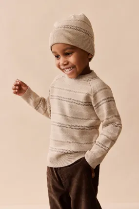 Cedric Knit Jumper - Cedric Stripe