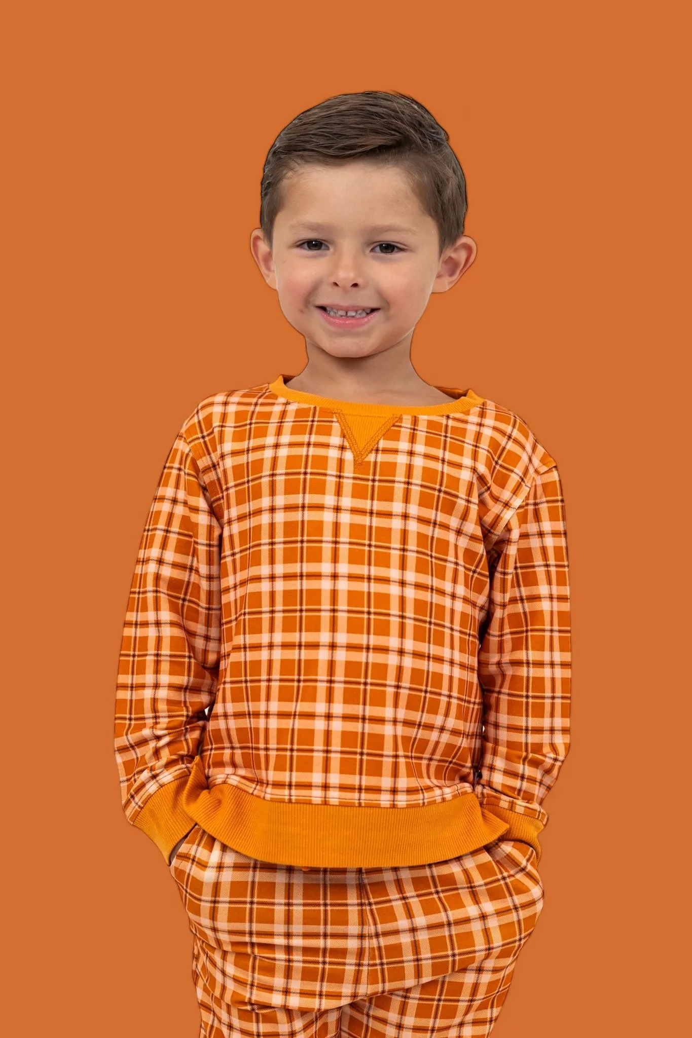 CIDER PLAID DREAM PULLOVER