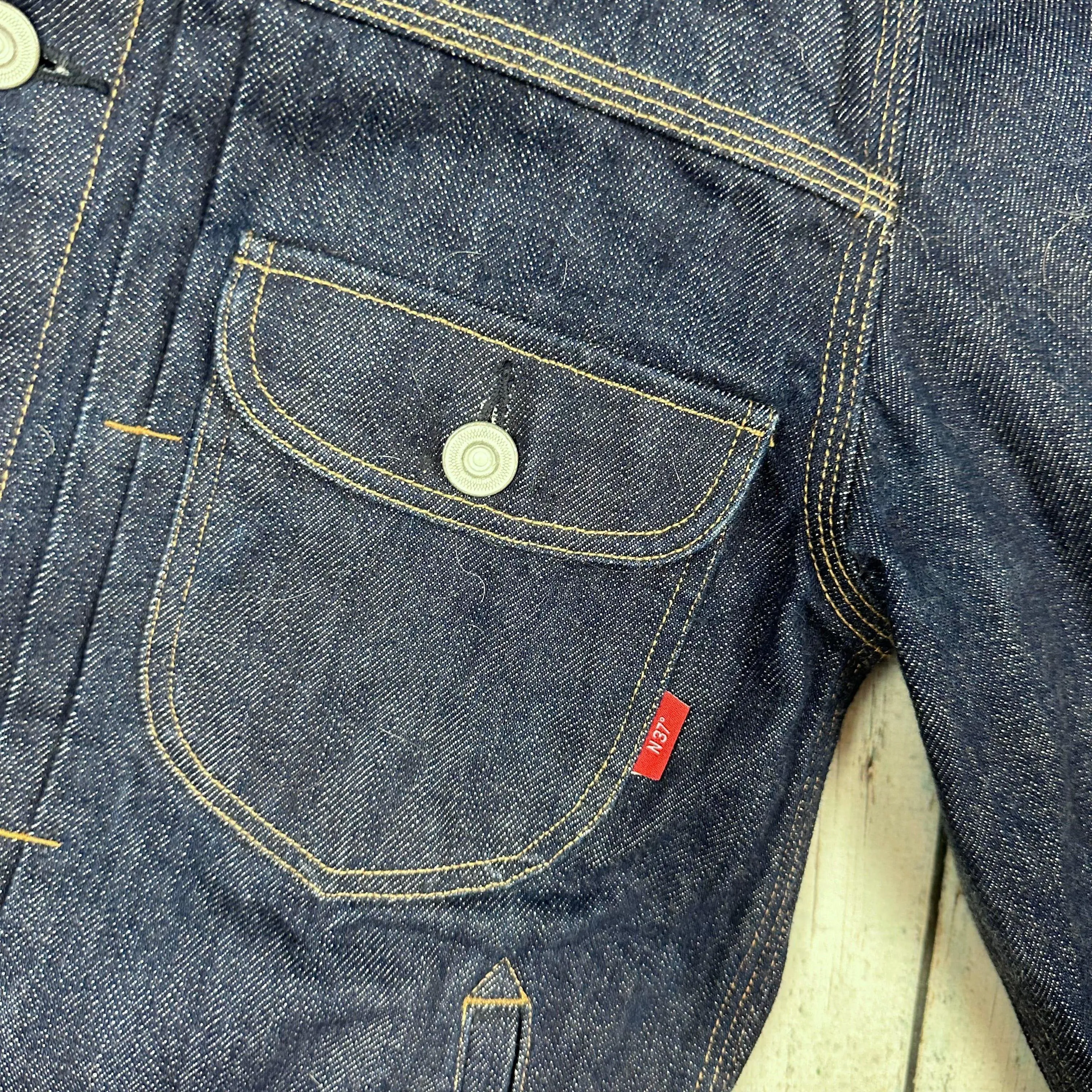 Covernat Classic Type 1 Mens Selvedge Denim Jacket - Size M