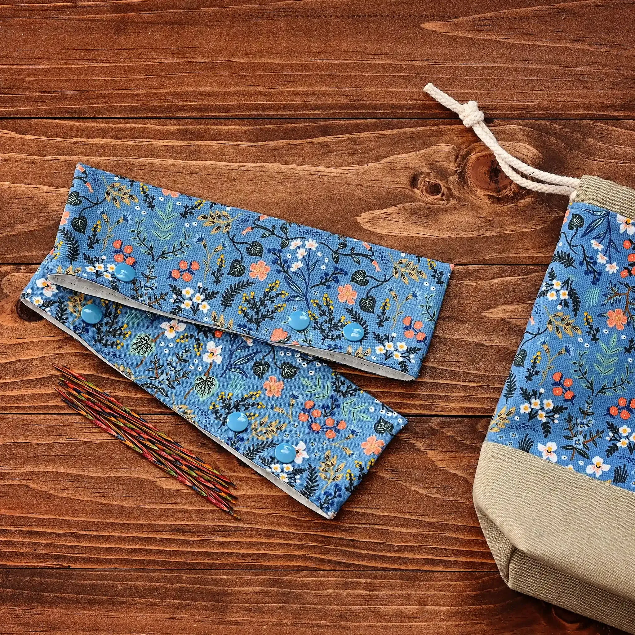 DPN Cozy in Blue Floral by Rifle Paper Co.