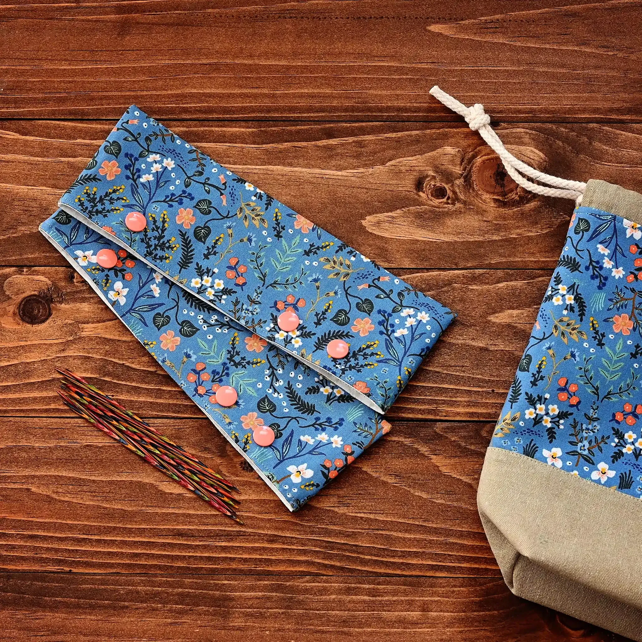 DPN Cozy in Blue Floral by Rifle Paper Co.