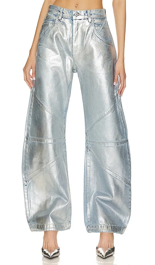 EB Denim Frederic in Metallic Silver