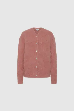Friends With Frank Emme Cardigan in Pink