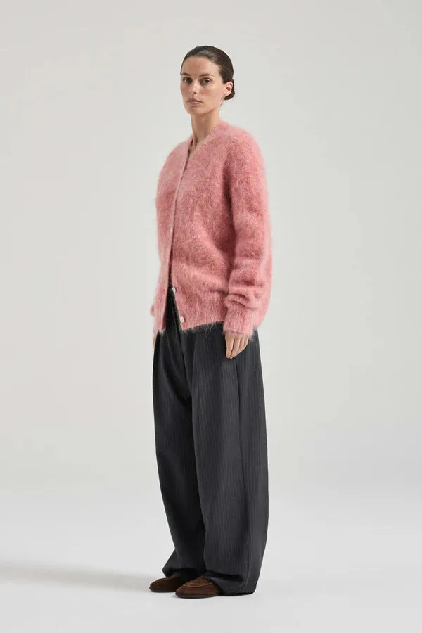 Friends With Frank Emme Cardigan in Pink