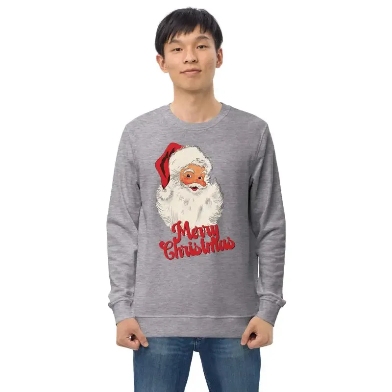 Get Your Ho Ho Ho on with This Retro Santa Holiday Sweatshirt