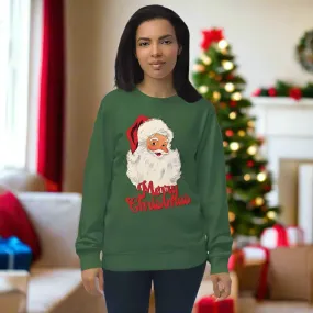 Get Your Ho Ho Ho on with This Retro Santa Holiday Sweatshirt