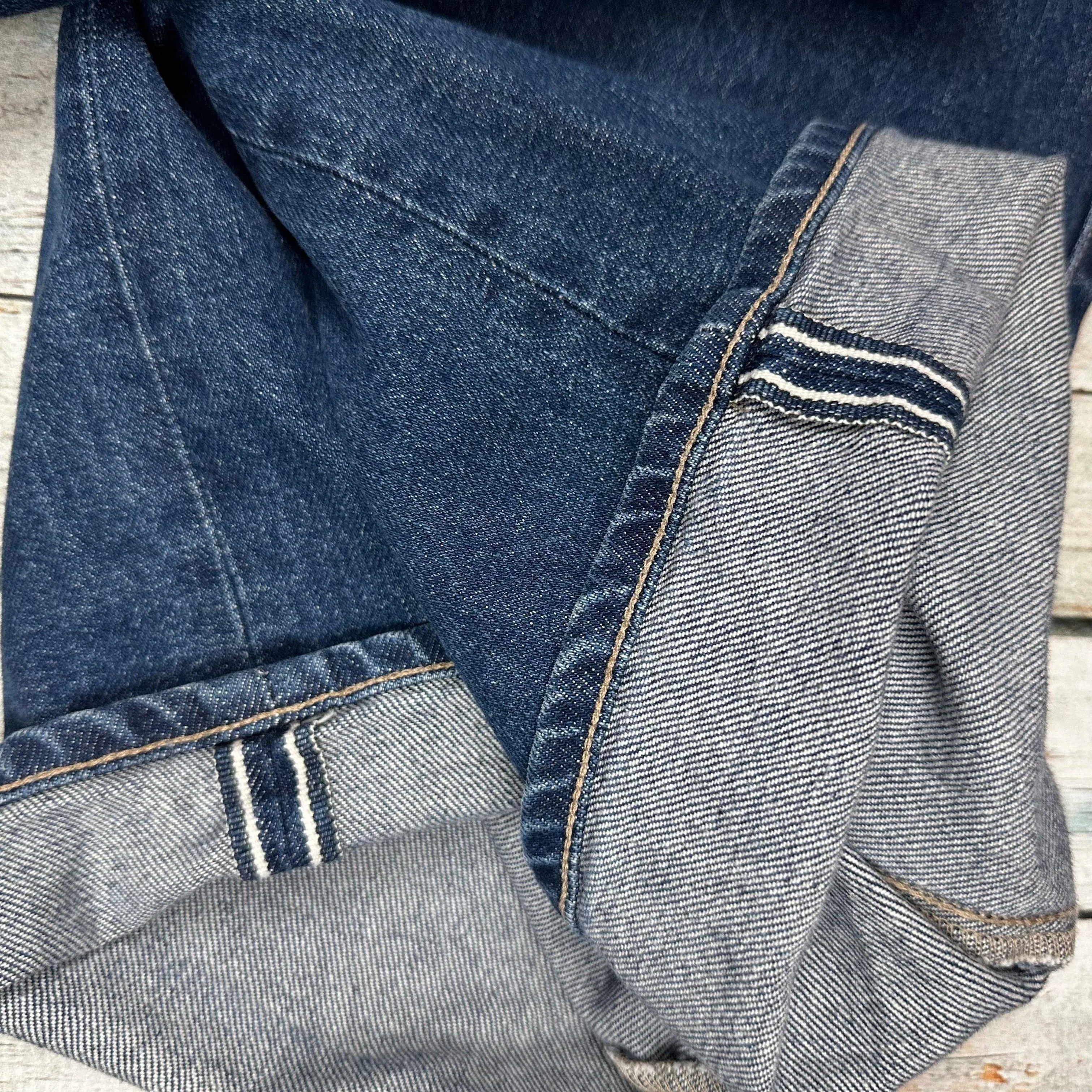 Levis 'Made & Crafted' Japanese Selvedge 710 Denim Jeans- Size 32/32