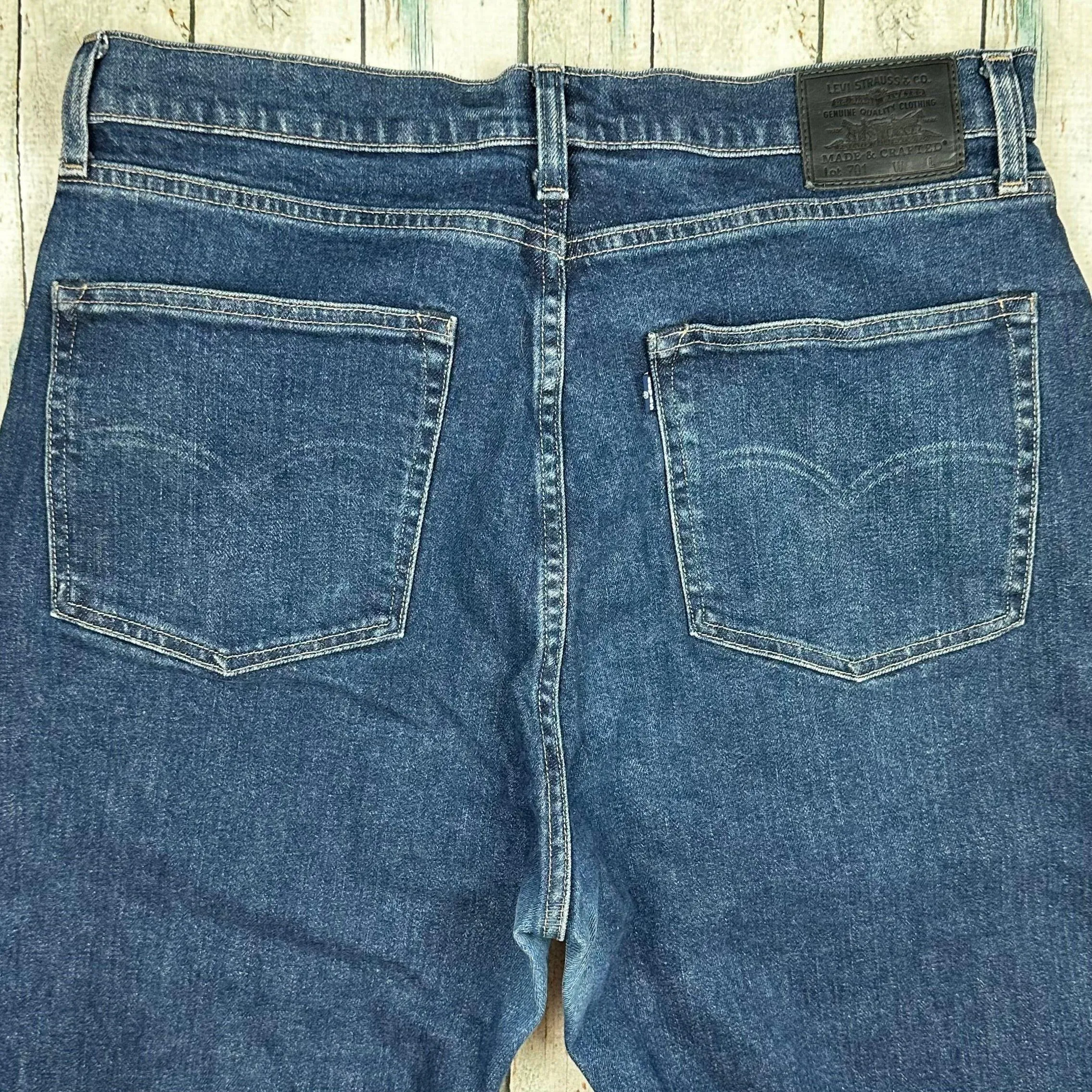 Levis 'Made & Crafted' Japanese Selvedge 710 Denim Jeans- Size 32/32