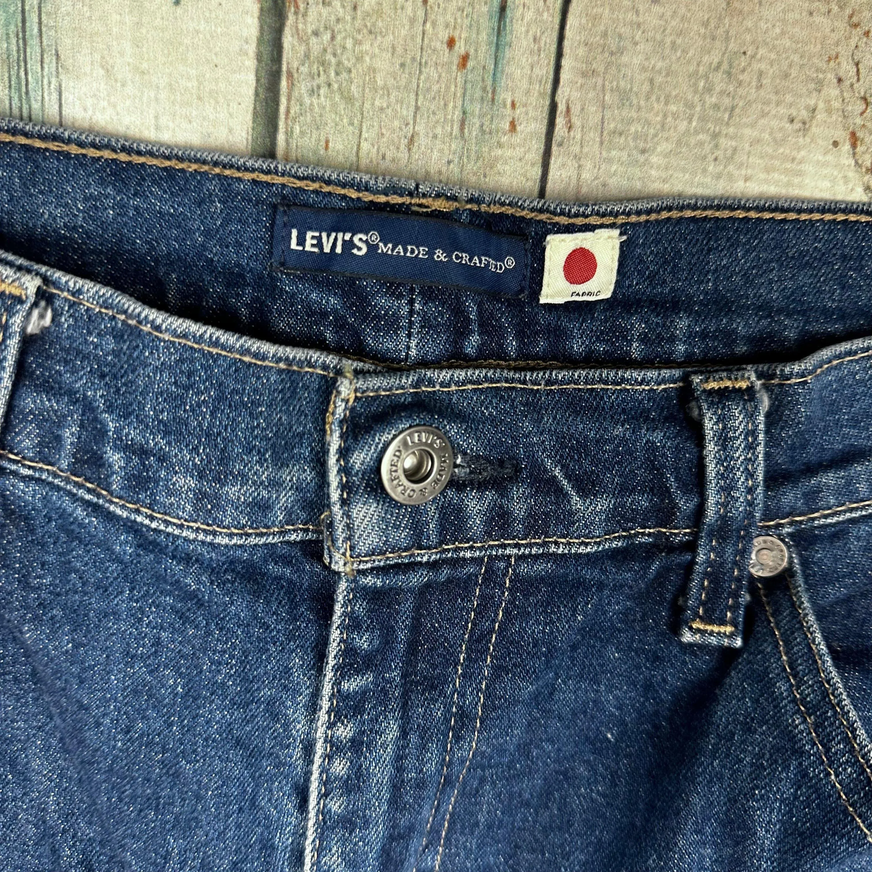 Levis 'Made & Crafted' Japanese Selvedge 710 Denim Jeans- Size 32/32