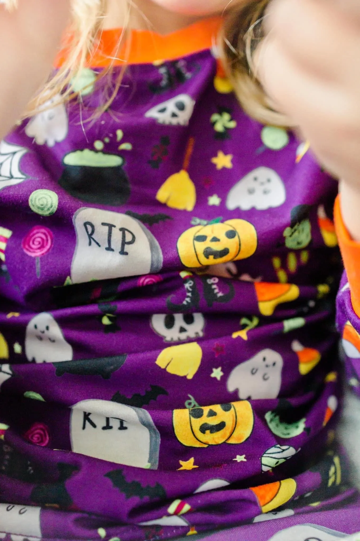 Purple Halloween Classic Cozy