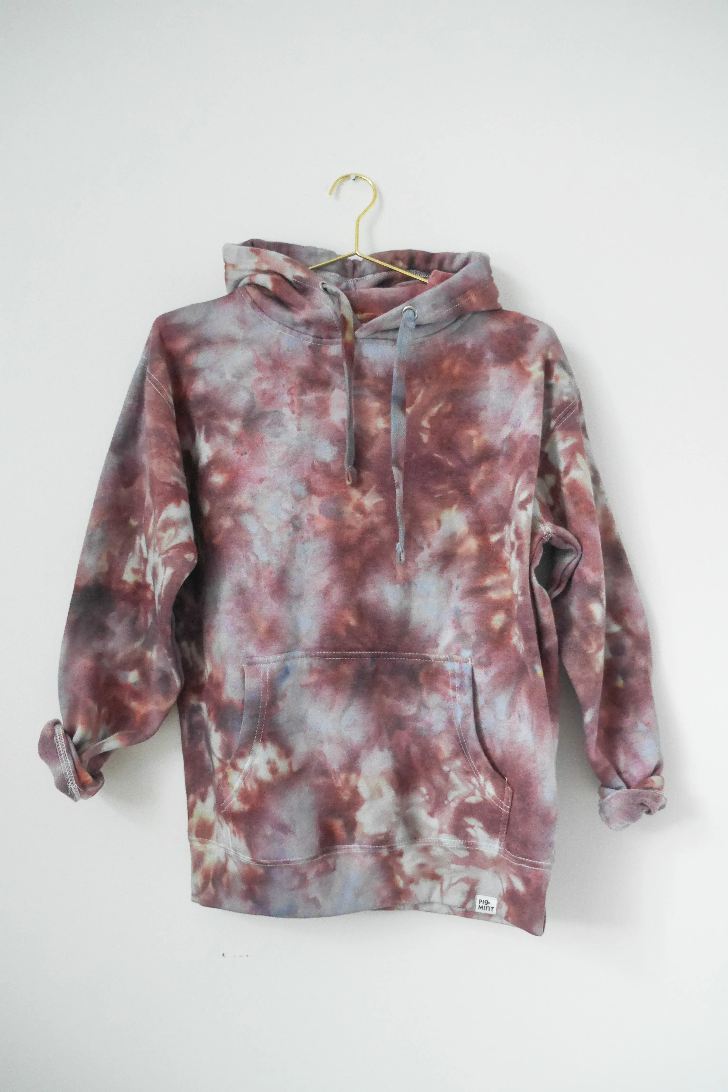 READY TO SHIP Adult Tie-Dye Pullover Hoodie Sweatshirt