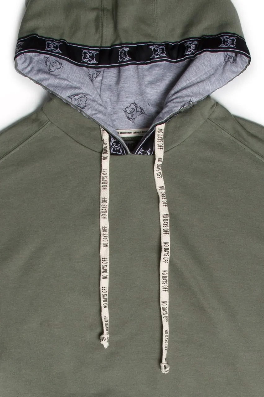 WOMEN'S OLIVE HOODIE